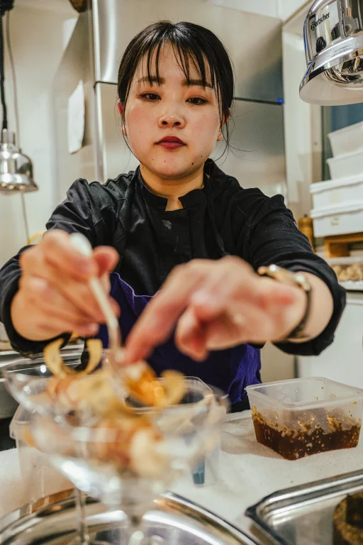 Coup de feu en cuisine.