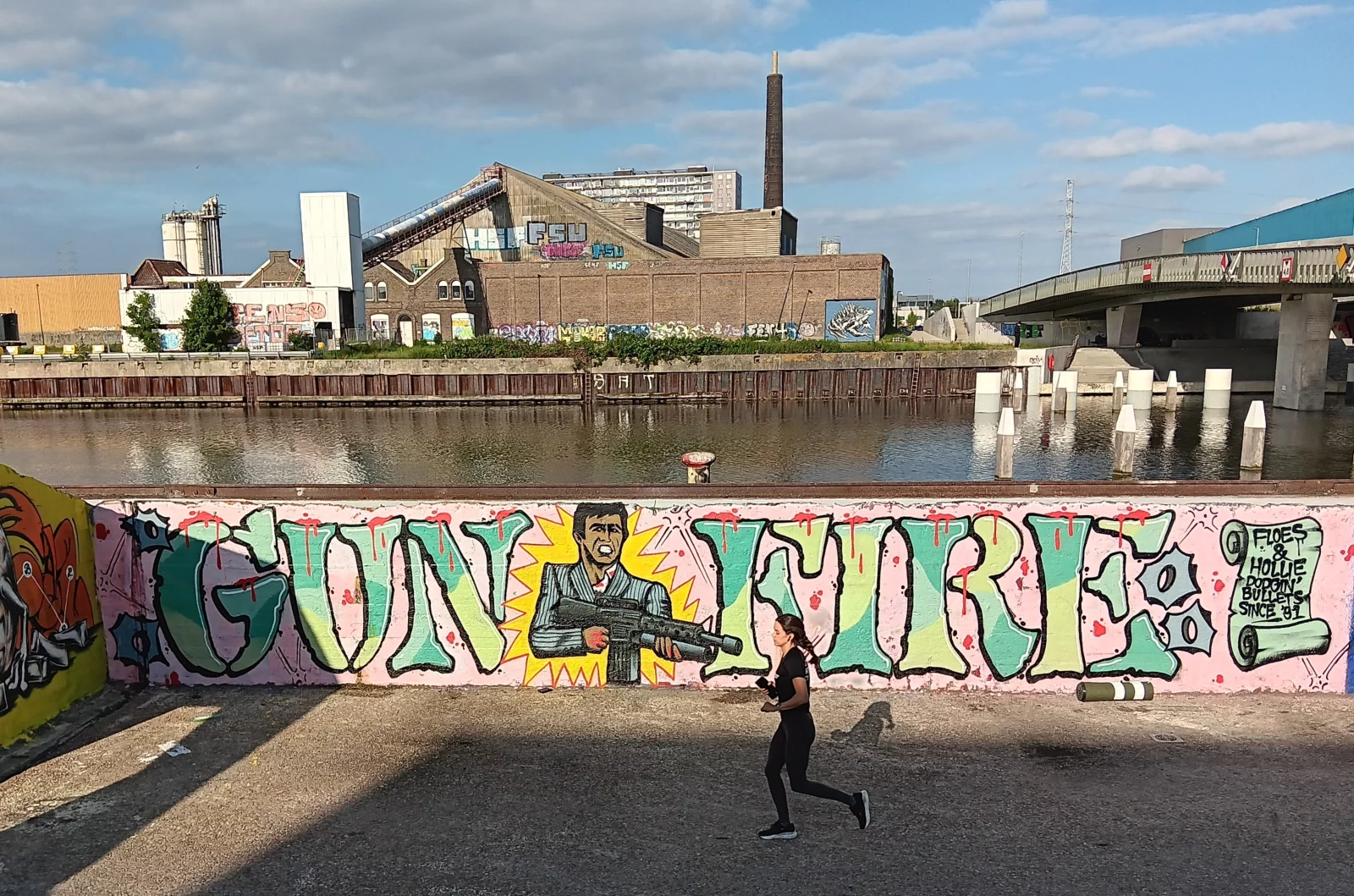A Dok Noord, un haut-lieu du Street-Art