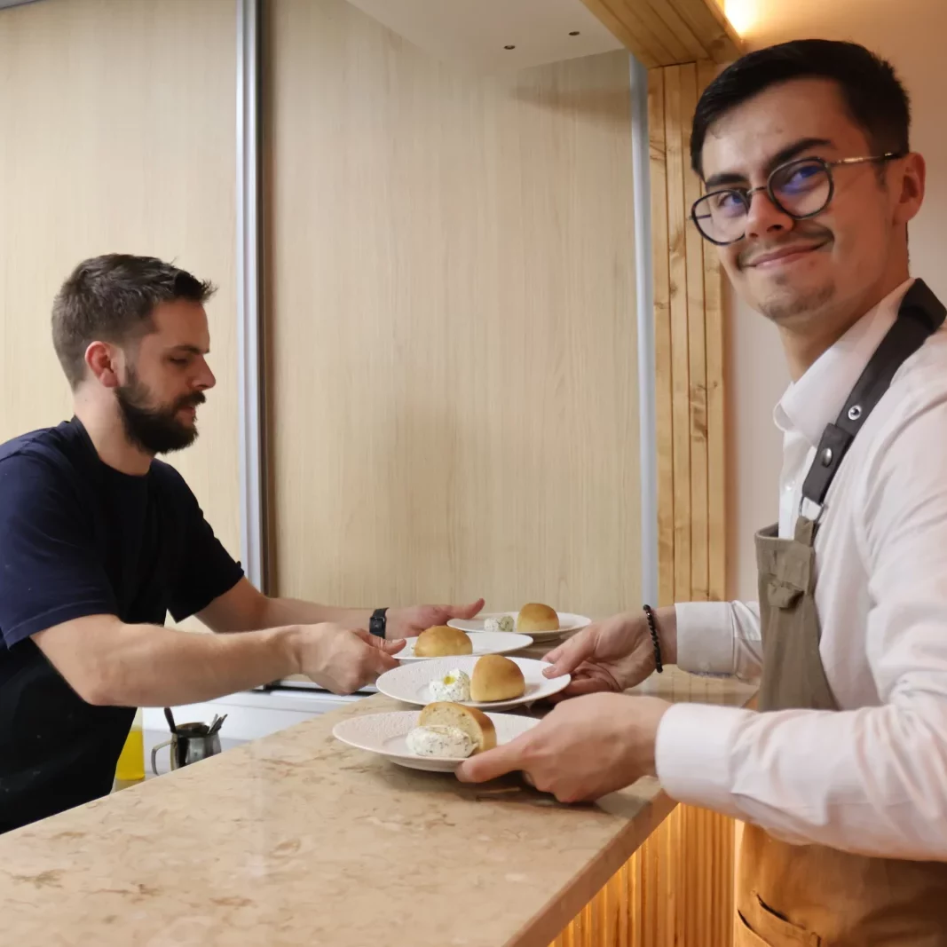 Erich et Mattéo, un duo complice