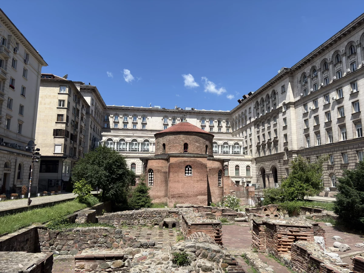 La rotonde Saint-Georges (début du IVᵉ siècle) est le plus ancien édifice conservé de Sofia. Photo Nil Vautrin