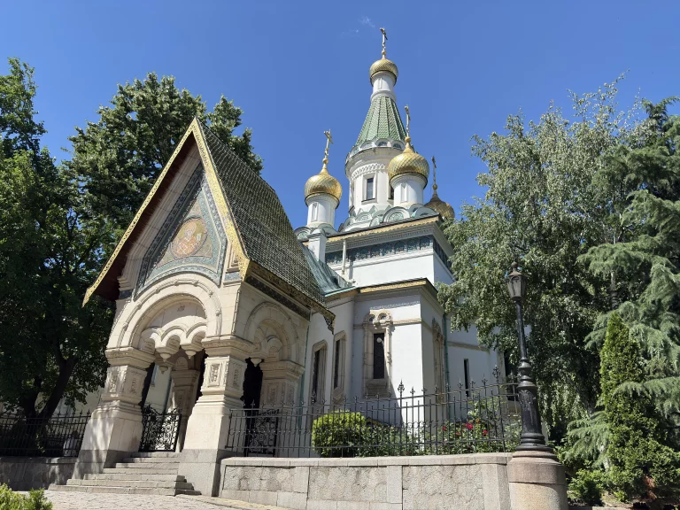 Église orthodoxe russe Saint-Nicolas le Thaumaturge. Photo Nil Vautrin
