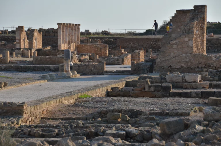 Le site du parc archéologique à Pafos n'a pas encore livré tous ses secrets