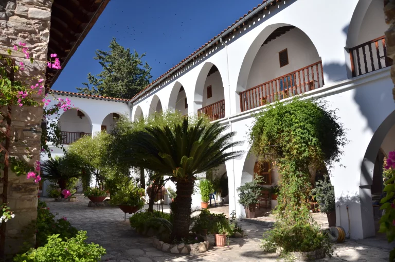 Dans la quiétude d'un monastère