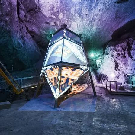 Diverses installations rendent la visite plus magique. © Salzbergwerk Berchtesgaden, Südwestdeutsche
Salzwerke AG