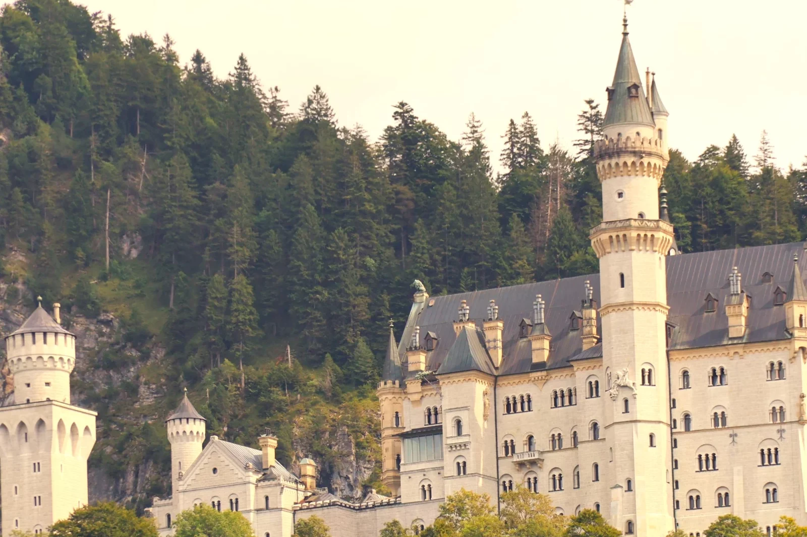 Neuschwanstein, le château rêvé par Louis II de Bavière. ©Hervé Laurent