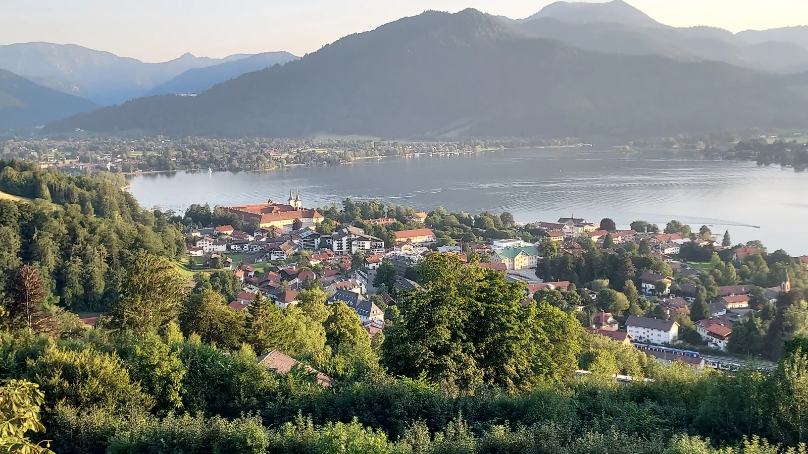 Le Tegernsee, un des lacs les plus connus en Bavière. ©H.L.