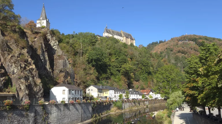 Le village d'Esch-sur-Sûre.