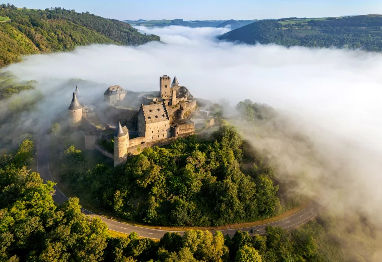 Le château de Bourscheid. (Photo Visit Luxembourg)