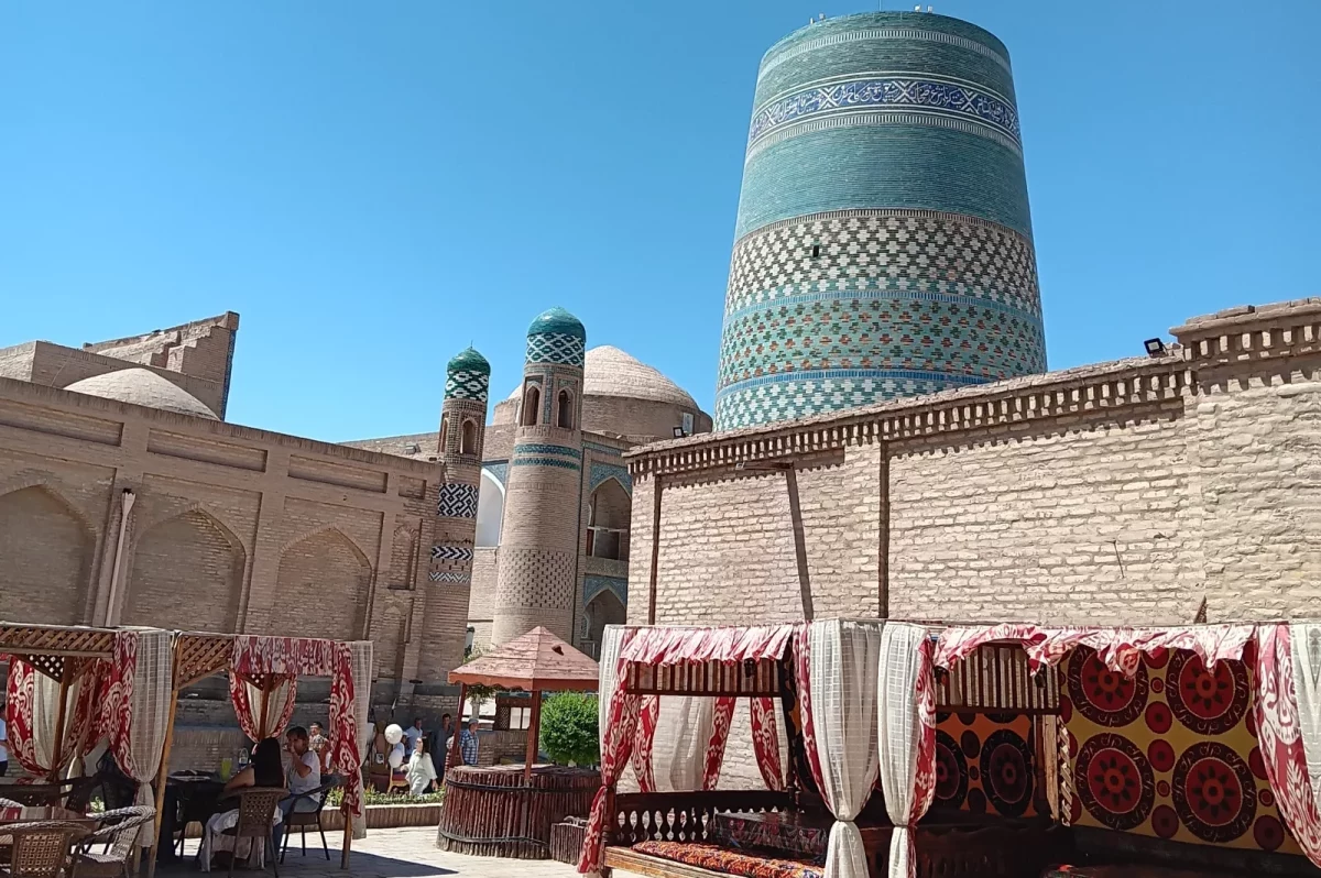 Itchan Kala, la ville fortifiée de Khiva. Photo Claude Vautrin