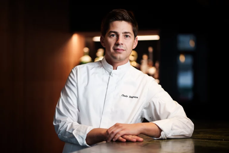 Le chef Clovis Degrave est l'une des figures montantes de la gastronomie Luxembourgeoise.
