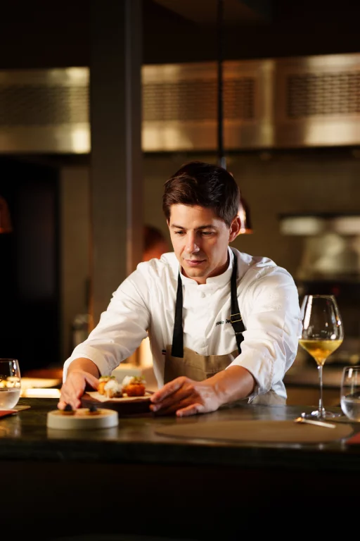 Le chef, Clovis Degrave. Photo Loris Romano.