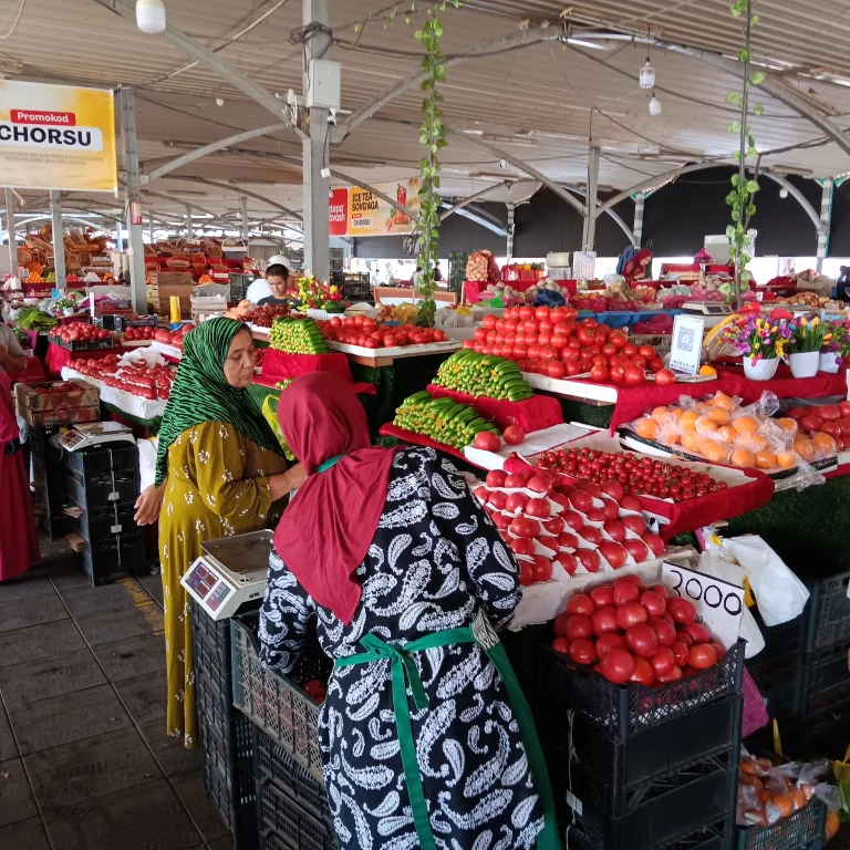 Marché de Chorzu à tachkent