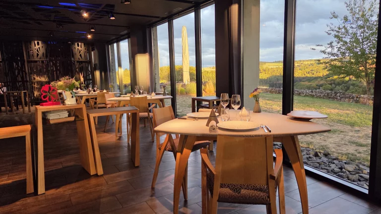 La salle du restaurant.