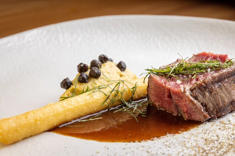 Boeuf d'Aubrac et pois chiche