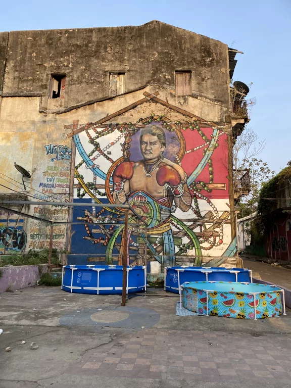 El Chorrillo... quartier populaire qui rétrécit à mesure que la gentrification du Casco Viejo, très touristique, avance.