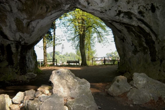 La grotte de Sipka à Stramberk.