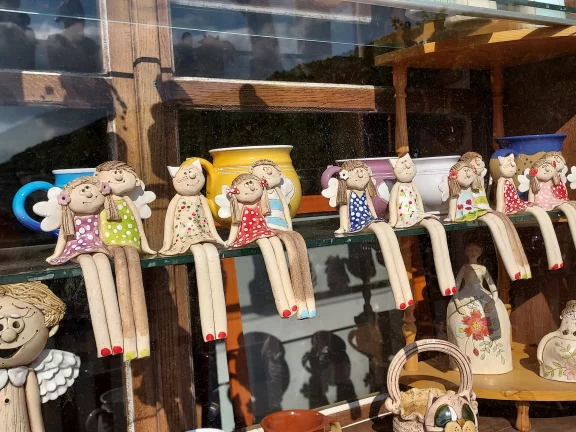 Plusieurs artisans d'art sont installés à Stramberk.