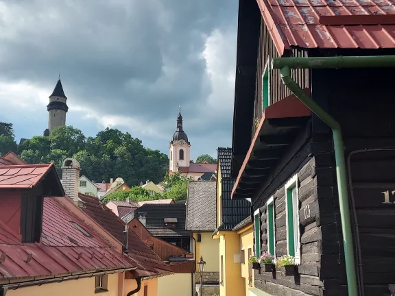 Štramberk, en Moravie du Nord, au pied des monts Beskides.