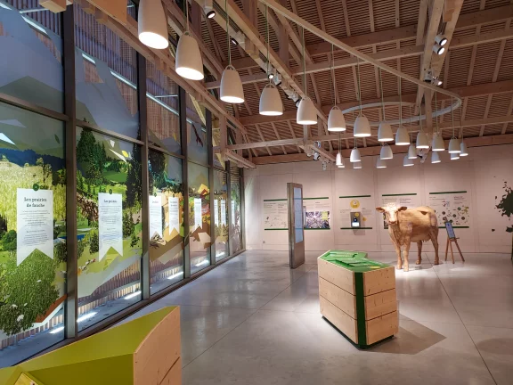 Jura. A Poligny, le centre d'interprétation présente de façon interactive et ludique la fabrication du comté.