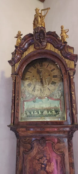 L'horloge musciale de 1711 fonctionne toujours. Château de Beauregard