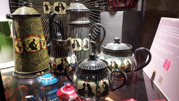 Les magnifiques collections du musée Cafetières et compagnie.