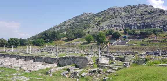 Philippes. Le site était le théâtre de combats de généraux romains.