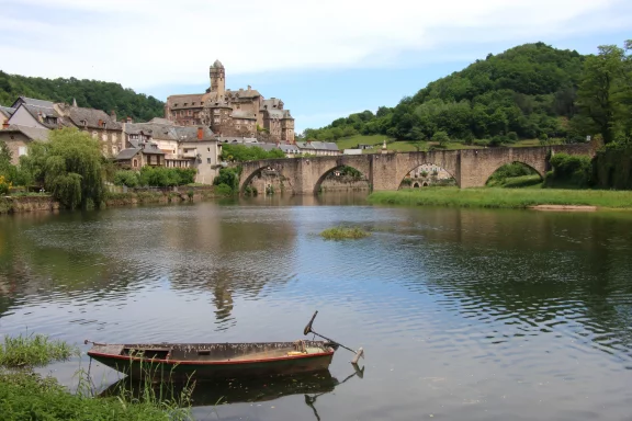 Le village d'Estaing.