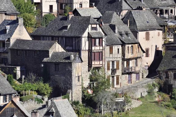 Village de Conques. Photo G.Tordjeman.