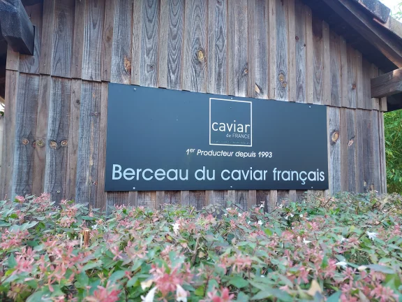 Le Moulin de la Cassadotte se proclame le berceau du caviar français.