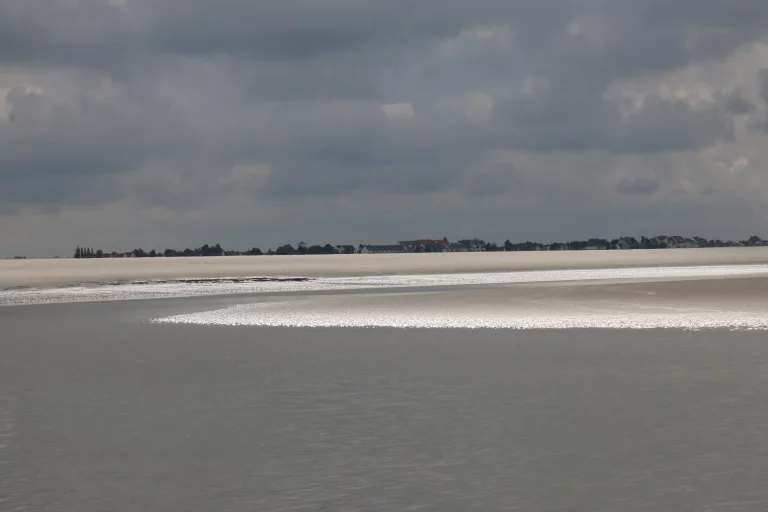 Jeux de lumières sur la baie de Somme.