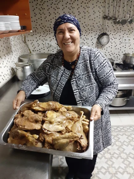 Kars: Nuran Ozyilmaz et ses fameuses oies grillées