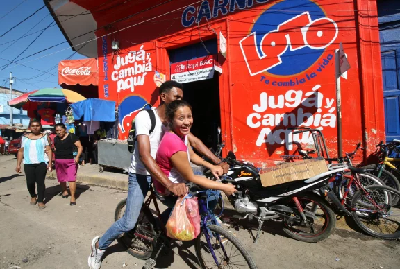 Retour du marché à Granada.