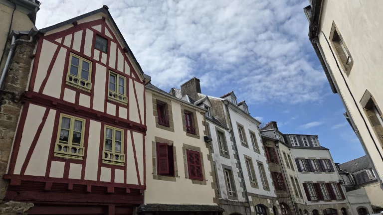 La vieille ville de Morlaix.