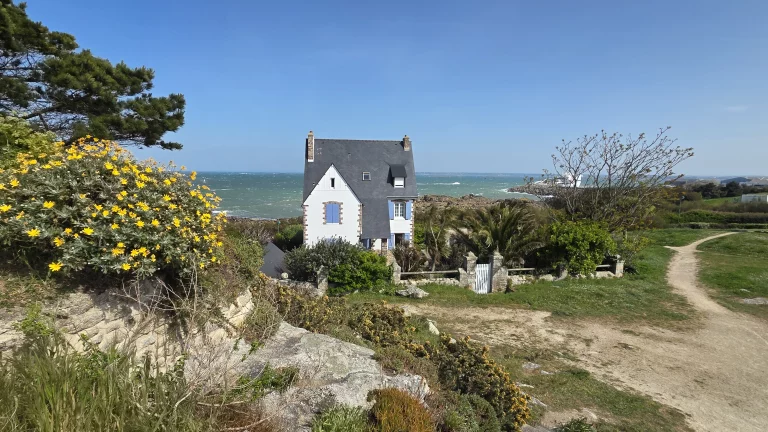 Maison au bord de l'eau à Roscoff