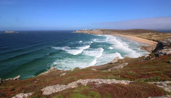 La côte sauvage dans les recoins du Finistère.