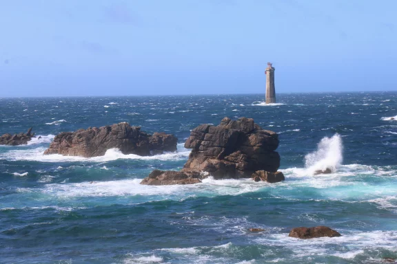 Depuis l'ile d'Ouessant.