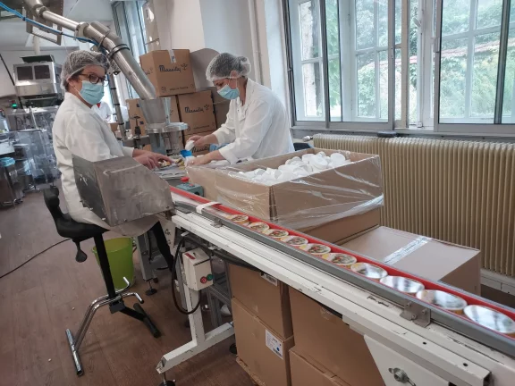 En 2019, les ateliers de conditionnement ont déménagé dans des locaux plus fonctionnels.