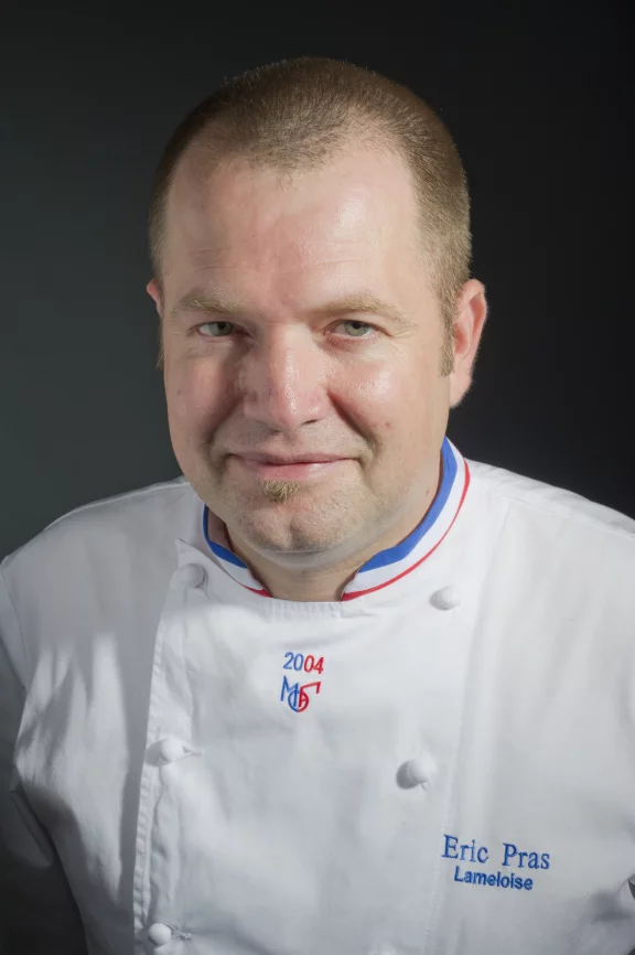 Eric Pras, le chef de Lameloise.