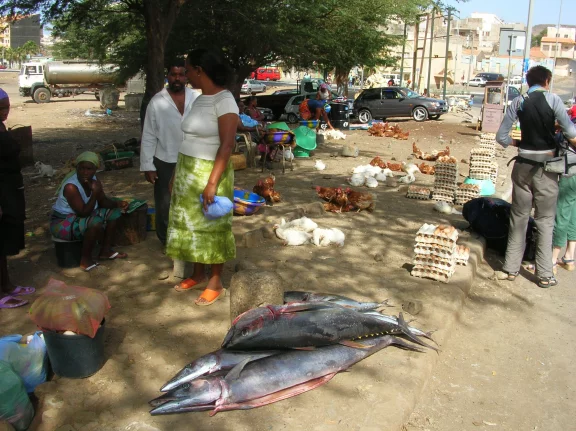 A Sal Rei, île de Boa Vista