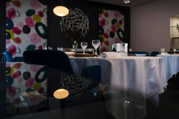 Salle du restaurant gastronomique.