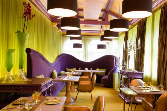 La salle du restaurant.