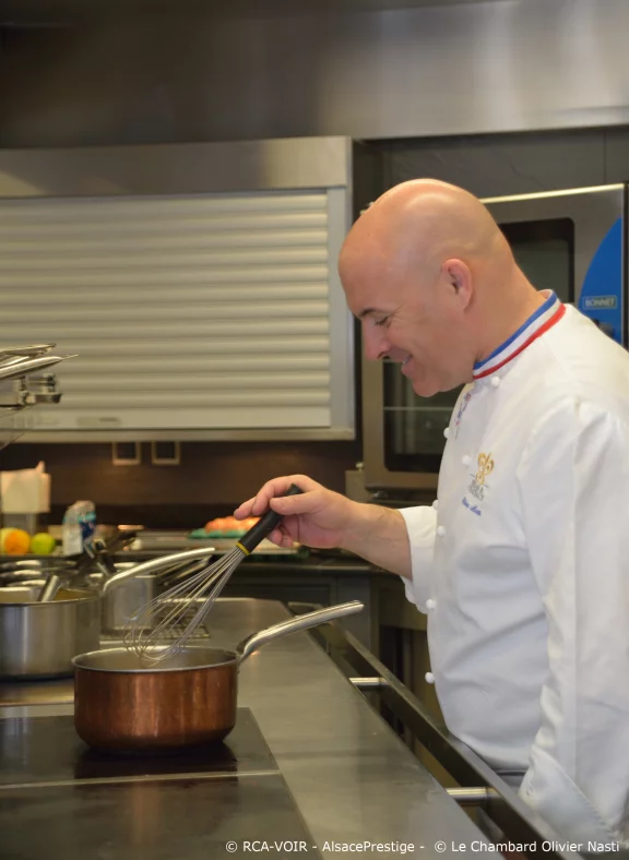 Photo du chef, Olivier Nasti.