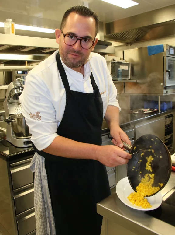 Sébastien Buecher a eu sa 1er étoile au guide Michelin en 2005.