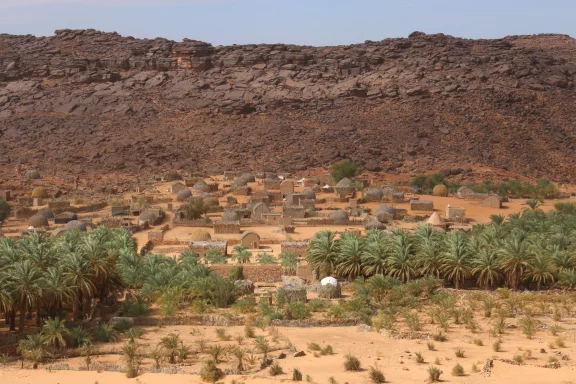 Oasis dans le desert
