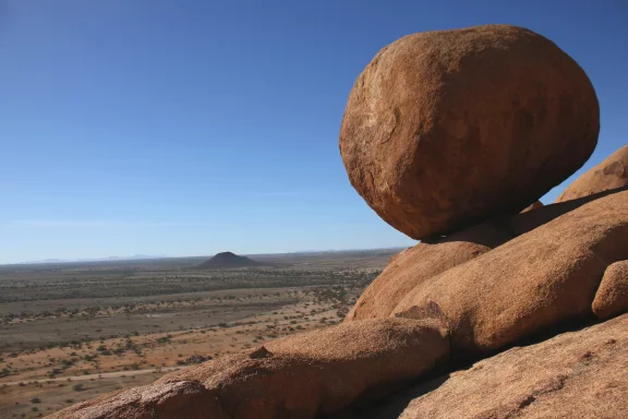 L'érosion aussi formé de très belles boules plus classiques.