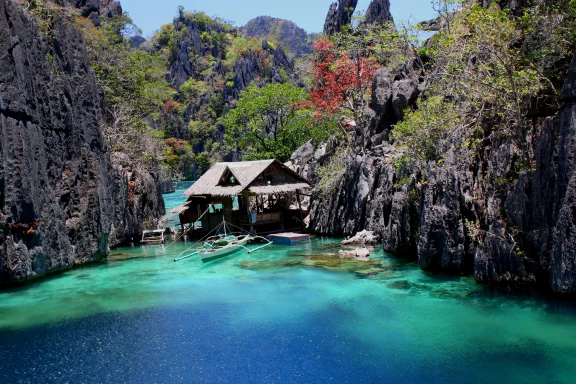 Petite maison de rêve dans les iles Coron.