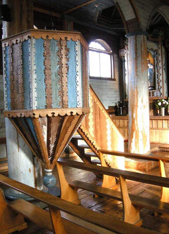 Eglise d'Achao, Quinchao, inscrite au patrimoine mondial de l'UNESCO