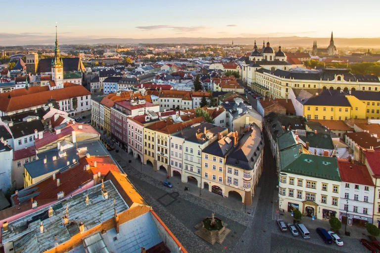 Olomouc, une étape d'une belle découverte en train de la Tchéquie. Photo Czech Tourism