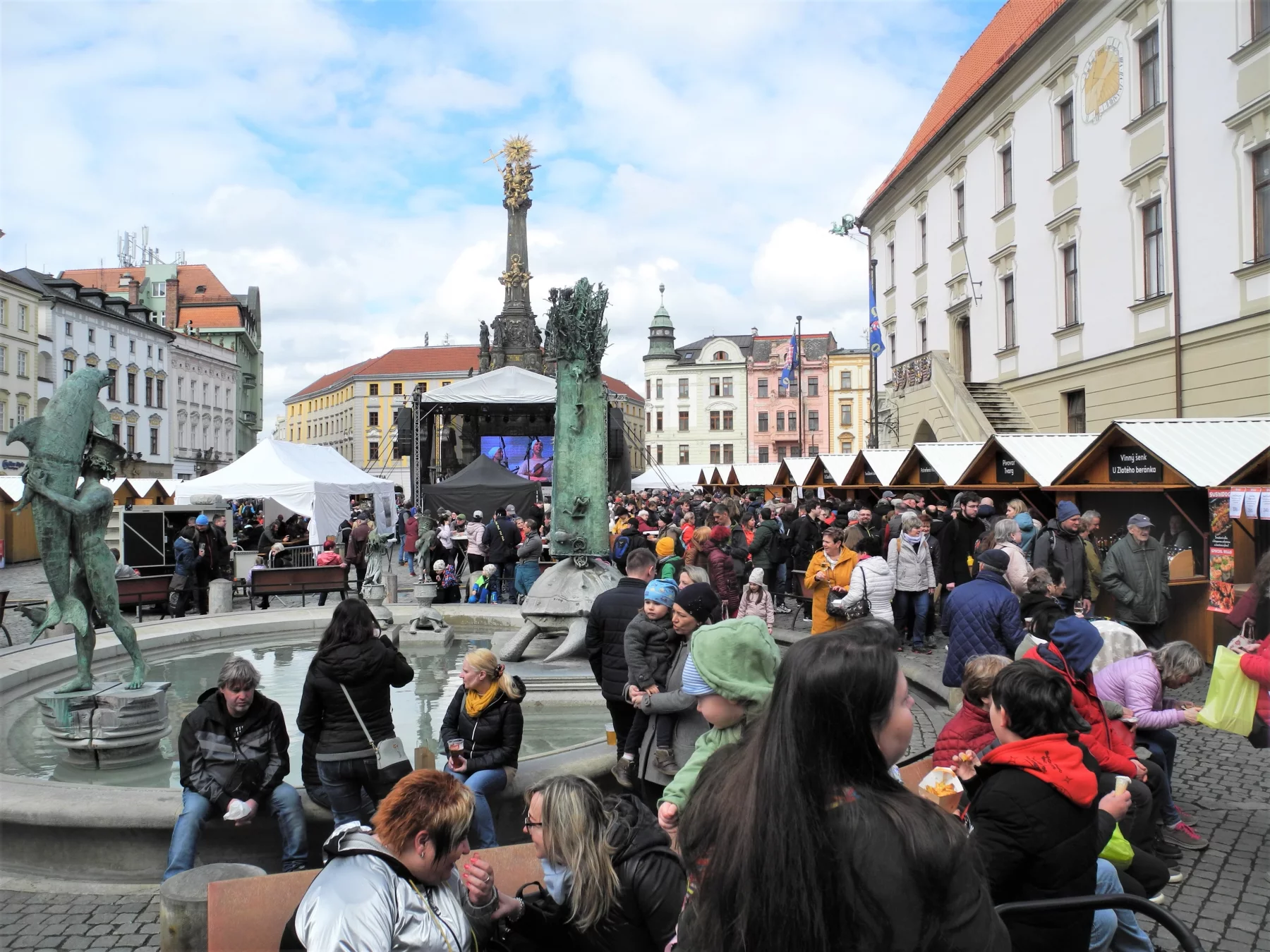 A Olomouc, on fête en avril le Tvarusky, un fromage traditionnel