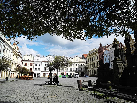 Pardubice: place de la Vieille Ville